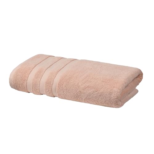 SOFE H&L | Olea Luxury Turkish Cotton Bath Towel Set of 1 : 1 Jumbo Bath Towel Blush | Premium, Soft, Durable, Absorbent | XL Bath Towels Oversized - color: Blush, size: Set of 1 (1 Jumbo Bath Towel)