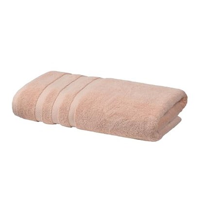 SOFE H&L | Olea Luxury Turkish Cotton Bath Towel Set of 1 : 1 Jumbo Bath Towel Blush | Premium, Soft, Durable, Absorbent | XL Bath Towels Oversized - color: Blush, size: Set of 1 (1 Jumbo Bath Towel)