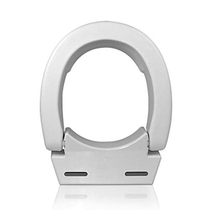 Maddak Inc. Maddak Hinged Elevated Toilet Seat, Standard (725711000), White