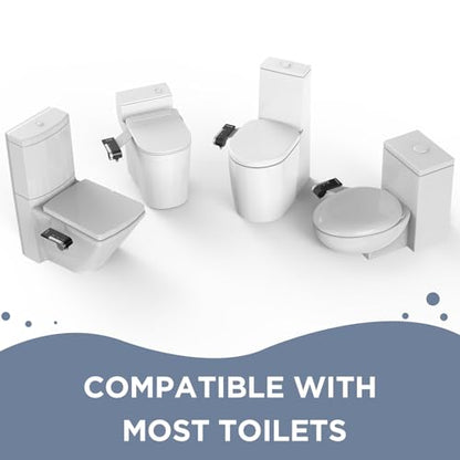HOPOPRO Bidet Attachment for Toilet, Non-Electric Bidet Ultra-Slim Dual Nozzle (Feminine/Rear Wash), Cold Water Bidets Sprayer for Existing Toilets with Adjustable Pressure Control 1-Min Install