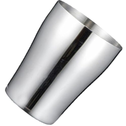 PRETYZOOM Stainless Steel Toothbrush Cup 500ml Silver Metal Bathroom Cup with Smooth Surface and Stackable Design for Celebrating Christmas and Birthdays
