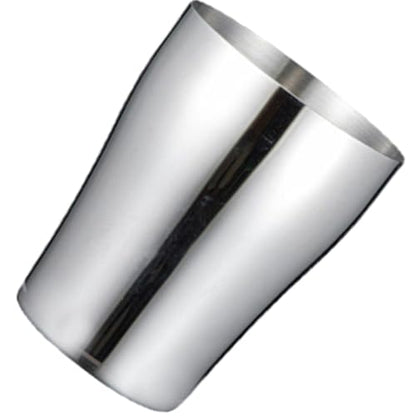 PRETYZOOM Stainless Steel Toothbrush Cup 500ml Silver Metal Bathroom Cup with Smooth Surface and Stackable Design for Celebrating Christmas and Birthdays