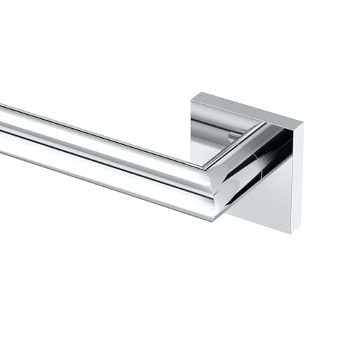 Gatco 664C Glam Too 36" L Grab Bar, Chrome/ADA Compliant Stainless Steel Safety Grab Bar for Bathroom - color: Chrome, size: 36 Inch