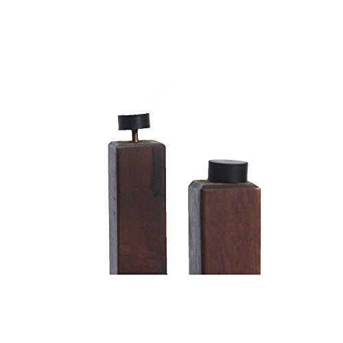 Obliquity Waterproof Teak Wood Shower Bench Stool Seat Chair for Inside Shower Provides Safety, Storage, and Organization for Bathroom Accessories- Fully ASSSEMBLED- Brown