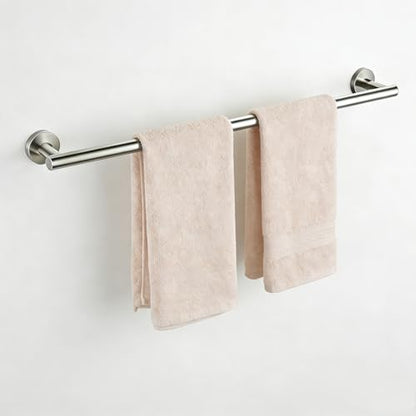 SEIDO 36 Inch Brushed Nickel Towel Bar for Bathroom Wall - SUS 304 Stainless Steel Kitchen Towel Holder Wall Mounted Towel Rack Rod with 33" Hanging Length Easy to Install Durable Heavy Duty - color: Brushed Nickel, size: 36 Inch