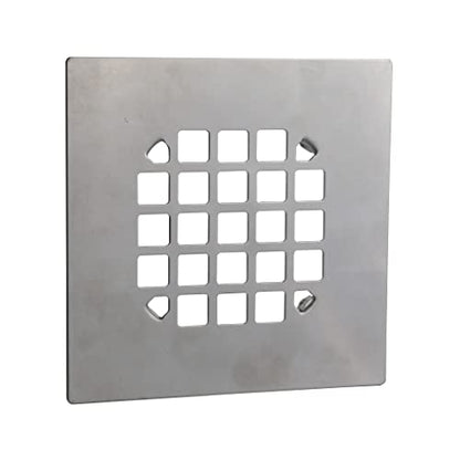 Danco Square Snap-in Shower Drain Cover in Chrome, (11034) - color: Chrome, size: Square [Pack of 1], style: Square