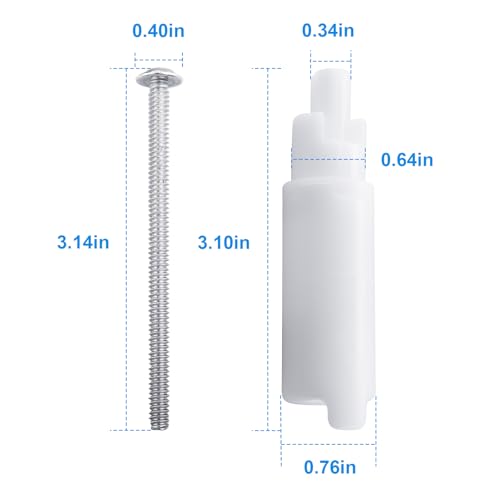 RP18627 Faucet Stem Extender for Delta Faucet Handle Extender, Extension Shower Hose Water Diverter-Tub and Shower Taps Knob Hardware Accessories with Screws - 2 Pack