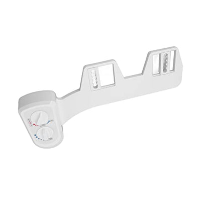 Toilet Bidet Double Knob Movable Nozzle NonElectric SelfCleaning Bidet Attachment for Home Bathroom