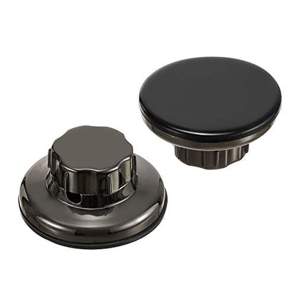 SANNO Suction Cup Soap Holder with Hooks, Soap Dish Saver Tray Bar Soap Sponge Holder for Shower Wall, Bathroom, Tub and Kitchen Sink Black Nickel - color: Black Nickel