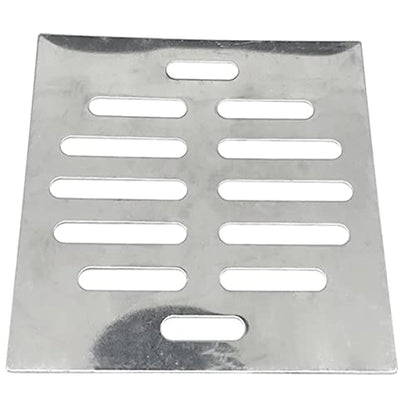 5Pcs 4Inch Square Stainless Steel Sink Floor Drain Strainer Cover,Shower Drain Cover Replacement Floor Strainer - size: Square 4Inch