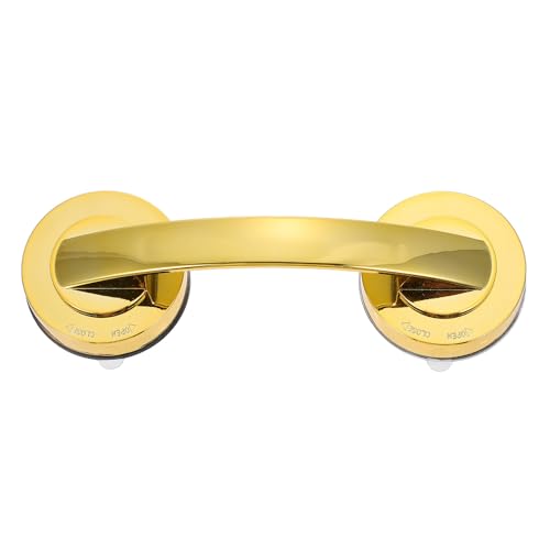 Suction Grab Bar for Shower 7.08In Non-Drill Bathroom Handle Balance Assist for Seniors Disabled Portable Ergonomic Grip