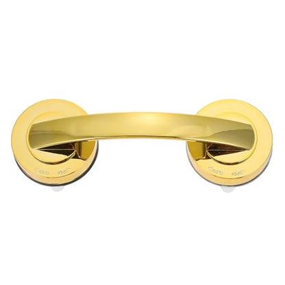 Suction Grab Bar for Shower 7.08In Non-Drill Bathroom Handle Balance Assist for Seniors Disabled Portable Ergonomic Grip