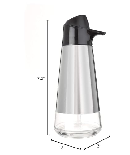 OXO Good Grips Stainless Steel Easy Press Soap Dispenser