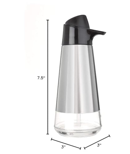 OXO Good Grips Stainless Steel Easy Press Soap Dispenser