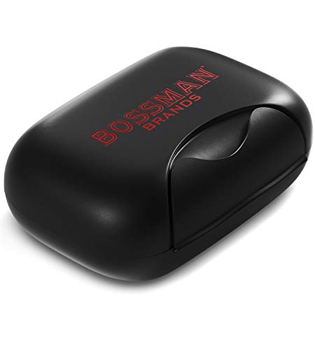 Bossman Travel Soap Container (Black) – Holder & Saver Case for Bar Soap for Men and Travel Toiletries - color: Black Container