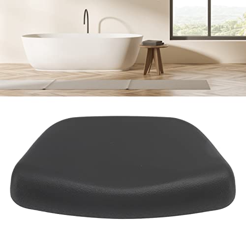 Soft PU Bath Pillow, Ergonomic Neck and Back Support, 6 Suction Cups, Quick Dry Non Slip Spa Cushion for Bathtub and j acuzzi