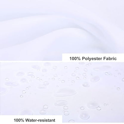 Christmas Shower Curtain 72x72 Inches - Polyester Fabric with Weighted Hem Design, Includes 12 Hooks, Xmas Holiday Bathroom Decor - color: Style-4