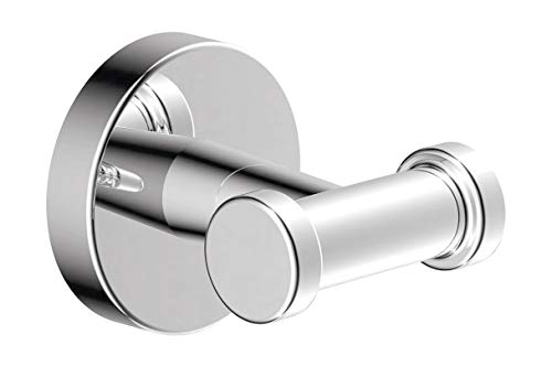 Symmons 353DRH Dia Wall-Mounted Double Robe Hook in Polished Chrome - color: Chrome