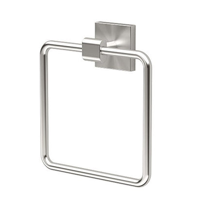 Gatco 4072 Elevate Towel Ring, Satin Nickel - color: Satin Nickel, style: Elevate
