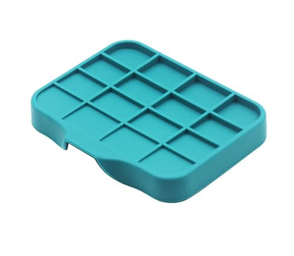 2 Pack Silicone Soap Dish, Self Draining Bar Soap Holder, Sponge Holder, for Shower,Bathroom,Kitchen Sink Organizer (Green) - color: 2 Pack Green Silicone Soap Dish