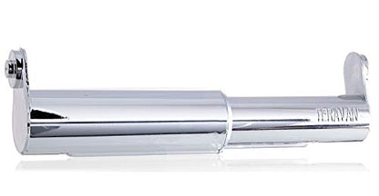 Standard Toilet Paper Holder Extender, Silver | Extra-Large Rolls Perfect for Double, Triple Rolls in Regular or Ceramic Bathroom wall Holders - color: Silver