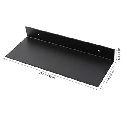 Heavy Duty Floating Shelves Wall Shelving Unit Rustproof Storage Mount Shelving Over The Toilet Shelf