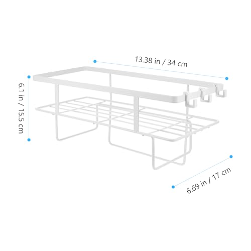 Luxshiny Over Toilet Bathroom Storage Rack Heavy Duty Organizer Shelf for Efficient Space Utilization Multi Functional Design for Use Easy Installation Finish