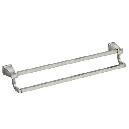 Hensley Brushed Nickel 24IN Double Towel BAR
