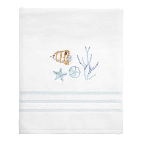 Avanti Linens - Bath Towel, Soft & Absorbent Bathroom Essentials, Sealife Home Decor (Ocean Friends Collection) - size: Bath Towel
