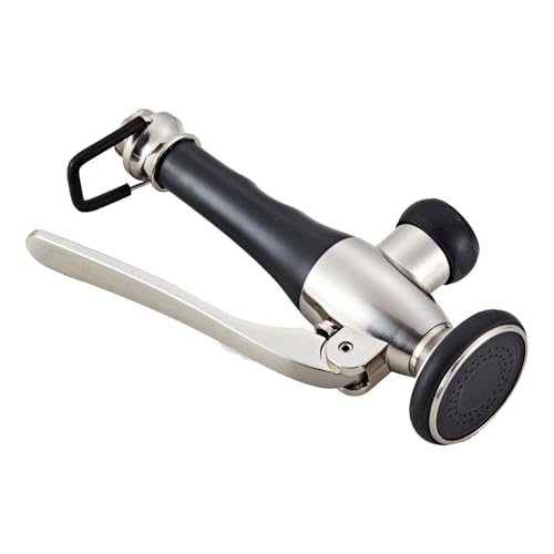 Kitchen Faucet Replacement Head, Spray Head with Stream & Spray Functions, High-Pressure Anti-Clog Nozzle, Easy Install, Fits Most Kitchen Faucets, Brushed Nickel - color: Commercial Style Spray Head - Brushed Nickel
