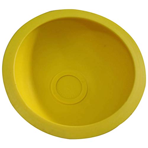 Drain Plunger, Mini Sink Unclogger, Small 4-Inch Clog Remover | Rubber Cup Hand Plumber Helper, Force Tiny Compact Tool with 9" Short Handle for Kitchen Bathroom, Toilet, Shower, Bath Tub - color: Yellow