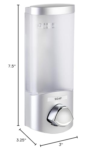 Better Living Products Euro, 1-Chamber, Satin Silver (Pack of 2) - color: Satin Silver, size: 1-Chamber (Pack of 2)