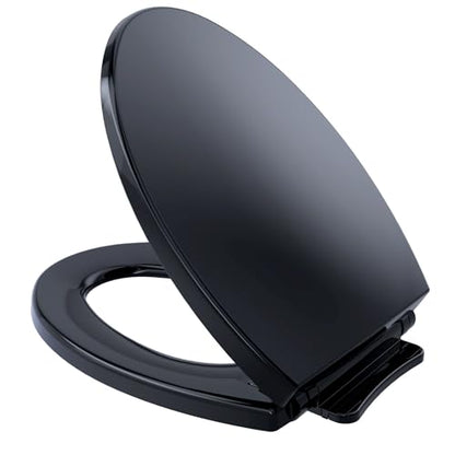 TOTO SoftClose Slow Close Elongated Toilet Seat and Lid, Ebony - SS114#51 - color: Ebony, size: Elongated