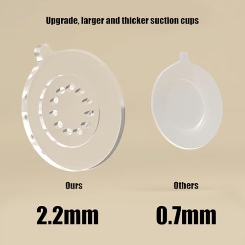 Grab Bar for Elderly for Wall,Grab Bar for Bathtubs and Showers,Shower Handle,Non-Slip Handrail Safety Grip for Seniors No Drilling,Shower Handles for Elderly Suction,Bathroom Accessories