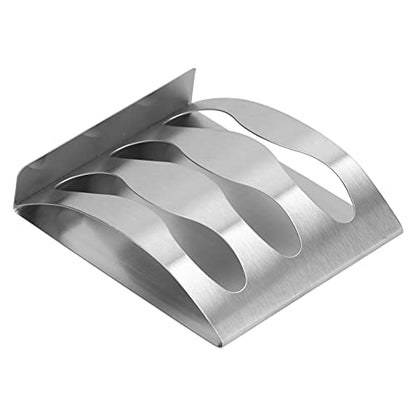 Stainless Steel Toothbrush Holder with 3-Hole Design – Punch- SelfAdhesive Wall Mount for Bathroom, Tile, Glass & Mirror – - Wash Cup & (Three Hole Toothbrush Holder) - size: Three hole toothbrush holder