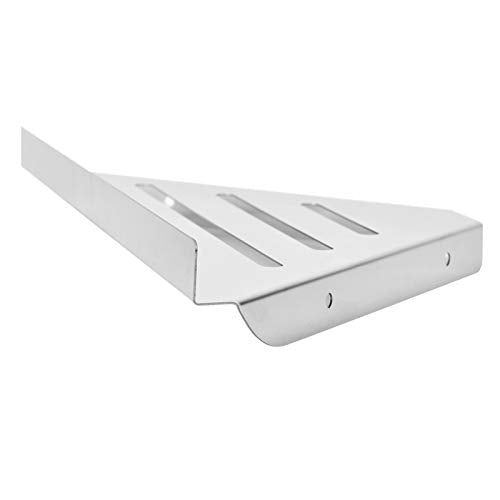 FTVOGUE Bathroom Corner Shelf, Stainless Steel Organizer, Strong Load Capacity, Wall Mounted Storage for Bathroom and Shower (Drilling) - size: Drilling