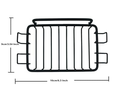 2 Pack Soap Dish for Shower Wall, Stainless Steel Soap Holder with 4 Hocks for Bathroom (Black) - color: Black