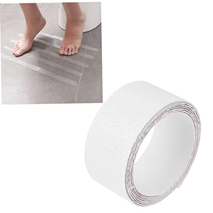 Mobestech 3 Rolls Transparent Peva Bathroom Stickers Slip Decals for Bathtub Self Adhesive Tub Stickers for Bathing Slip Surface Protection