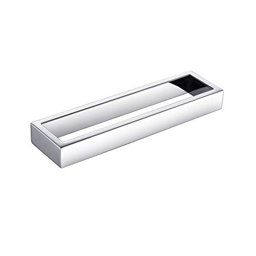 Miyili SUS 304 Stainless Steel Towel Ring Bathroom Hand Towel Holder Contemporary Style Towel Rack Wall Mounted Polished Finish, D03C26 - color: Polished Steel