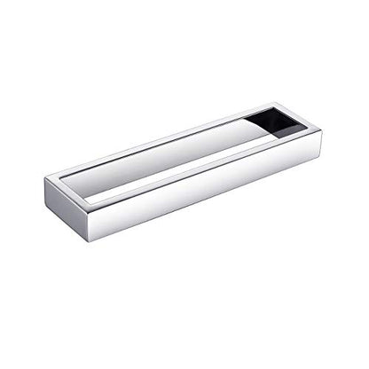 Miyili SUS 304 Stainless Steel Towel Ring Bathroom Hand Towel Holder Contemporary Style Towel Rack Wall Mounted Polished Finish, D03C26 - color: Polished Steel