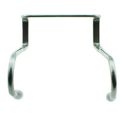 TAODAN 2PCS SUS 304 Stainless Steel Double S Hook Heavy Duty Adjustable Shower Door Cabinet Towel Hook Storage Hook Suitable for Towel Coat Bathrobes Umbrella Rack