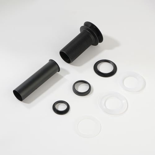 Pop-up Bathroom Sink Drain Stopper Without Overflow for Vessel Sink Lavotory Vanity, D01 (Matte Black) - color: Matte Black