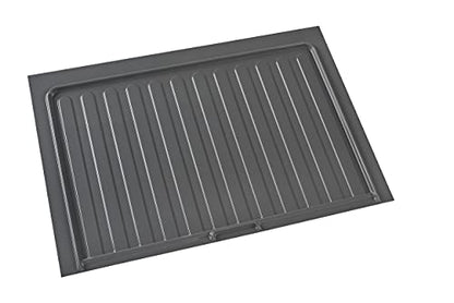 REV-A-SHELF Silver Polymer Trim-to-Fit Drip Tray for 33" - 36" Sink Base Cabinets - color: Silver, size: 34.5" x 23.3" x 0.8"