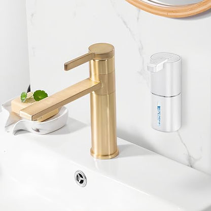 Tiiyee Automatic Liquid Soap Dispenser, Touchless Hand Soap Pump 380mL | Rechargeable Soap Sensor Dispenser, Countertop or Wall Mounted, 4 Gear Volume Control Dispensing for Kitchen Bathroom Office - size: Liquid