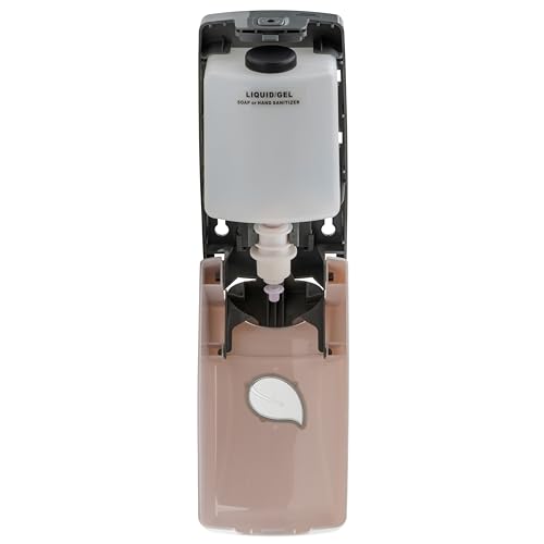 Winco 1000ml White Pur-Clean Manual Liquid Soap Dispenser | Easy push, Refillable, Commercial-grade - color: White, style: Manual Liquid