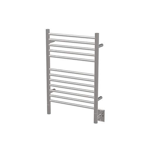 Amba Jeeves ESP Model E-Straight 12-Bar Hardwired Towel Warmer in Polished - color: Polished