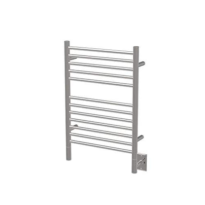 Amba Jeeves ESP Model E-Straight 12-Bar Hardwired Towel Warmer in Polished - color: Polished