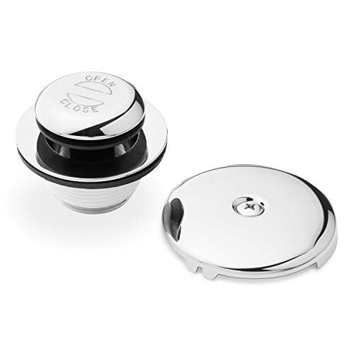 Signature Hardware 446708 Pop-Up Drain with Overflow Cover for Alcove Tub - color: Chrome