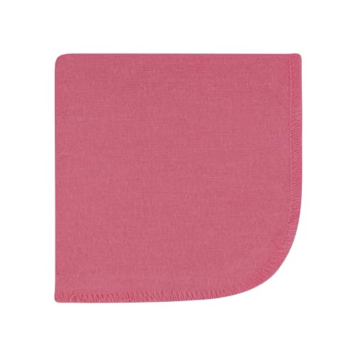 Hudson Baby Unisex Baby Flannel Cotton Poly Washcloths, Creative Rainbow 10Pk, One Size - color: Creative Rainbow 10pk