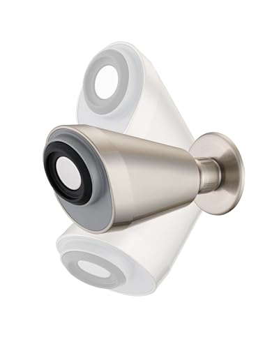 Adjustable Shower Holder Compatible with Delta Fit Kohler Magnetic Handheld Showerhead - 3M VBH Adhesive Tape for Strong Hold, No Drill, Any Height Use, Brushed Nickel - size: Brushed Nickel